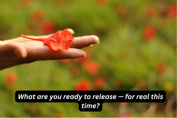 letting go of emotional baggage