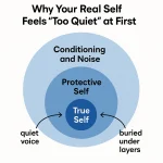 why your real self feels quiet
