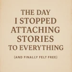 i stopped attaching stories