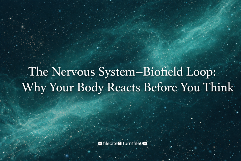 The Nervous System–Biofield Loop