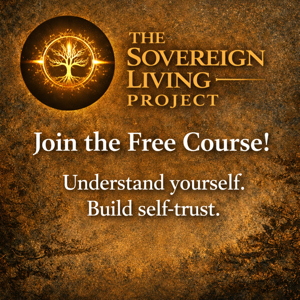 Join the free course at The Sovereign Living Project