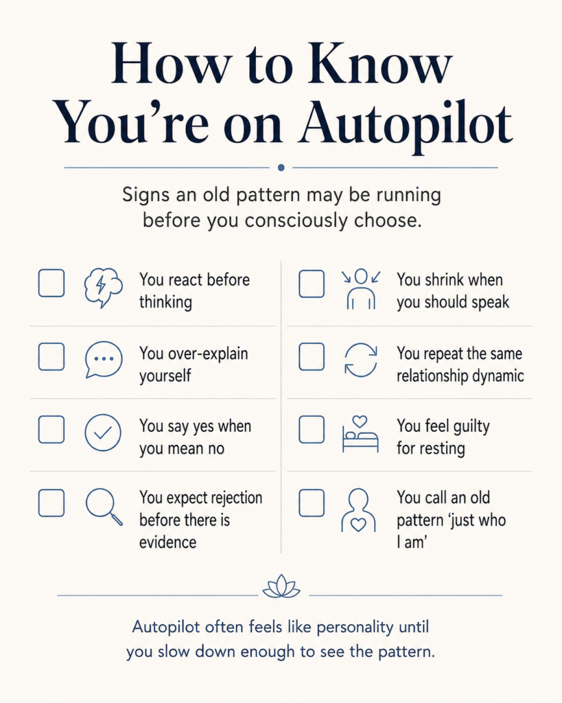 How to know you're on Autopilot